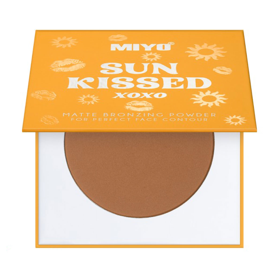 Бронзувальна пудра для обличчя Miyo Sun Kissed Matte Bronzing Powder 01 Warm Bronze, 10 г