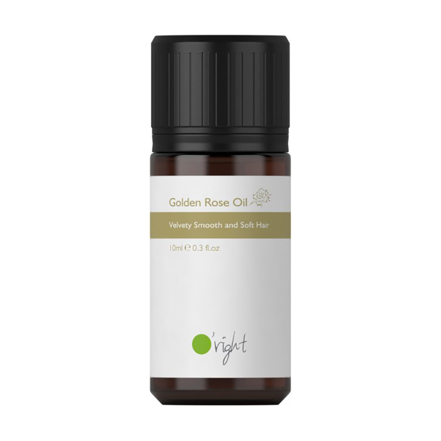 Органічна олія O'right Golden Rose Essential Oil для блондованого волосся, 10 мл